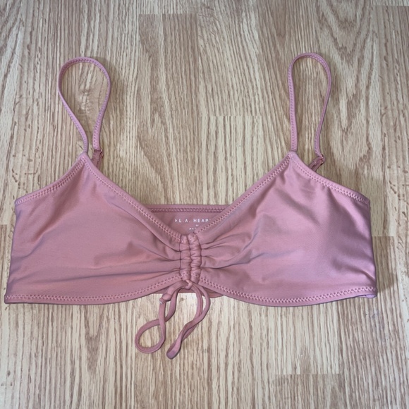 L. A. Hearts by PacSun Light Rose Pink 2 Piece Cheeky Bikini Size Small - Picture 4 of 7